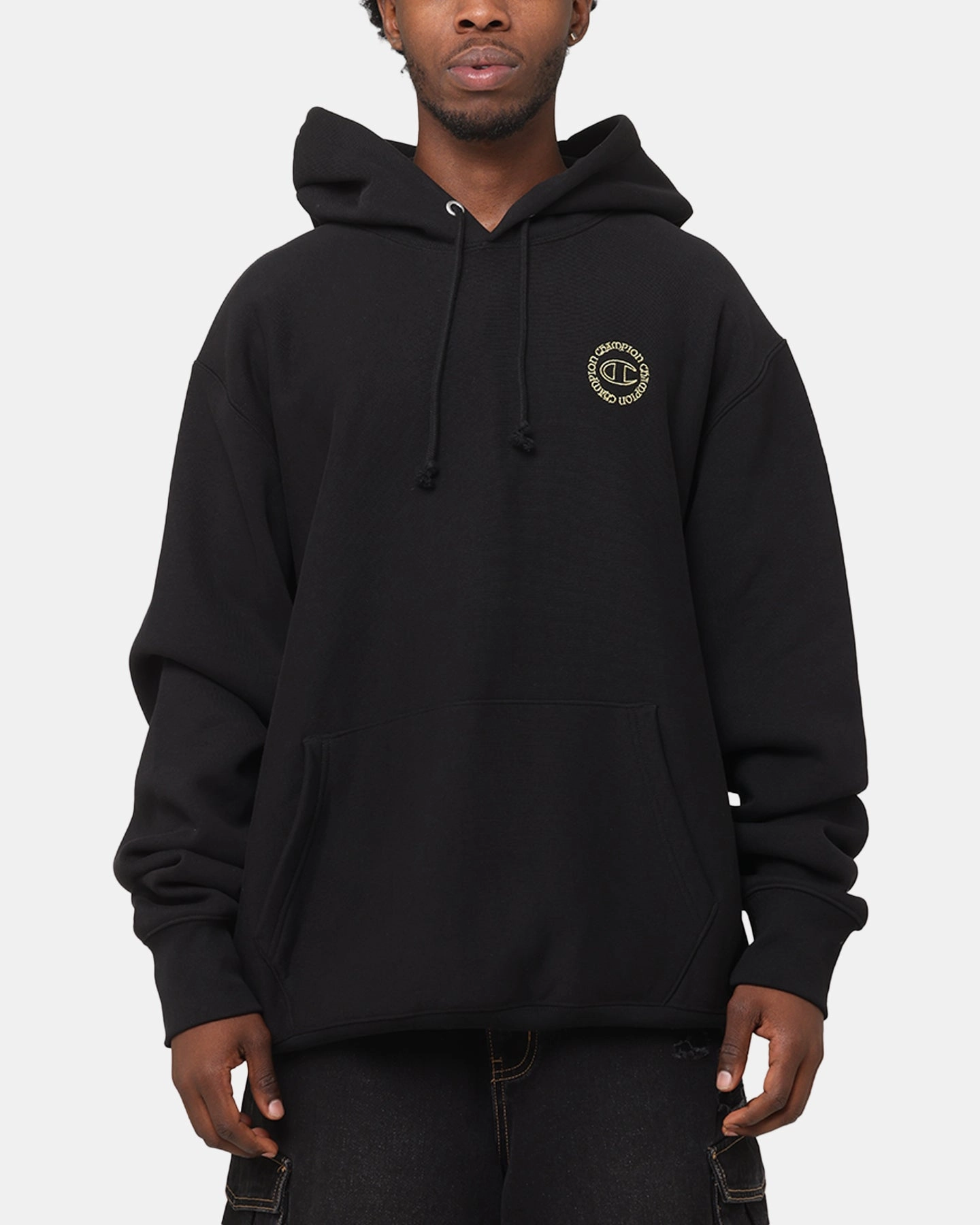 Spark Water resistant coating Champion Reverse Weave Lunar New Year Hoodie Black