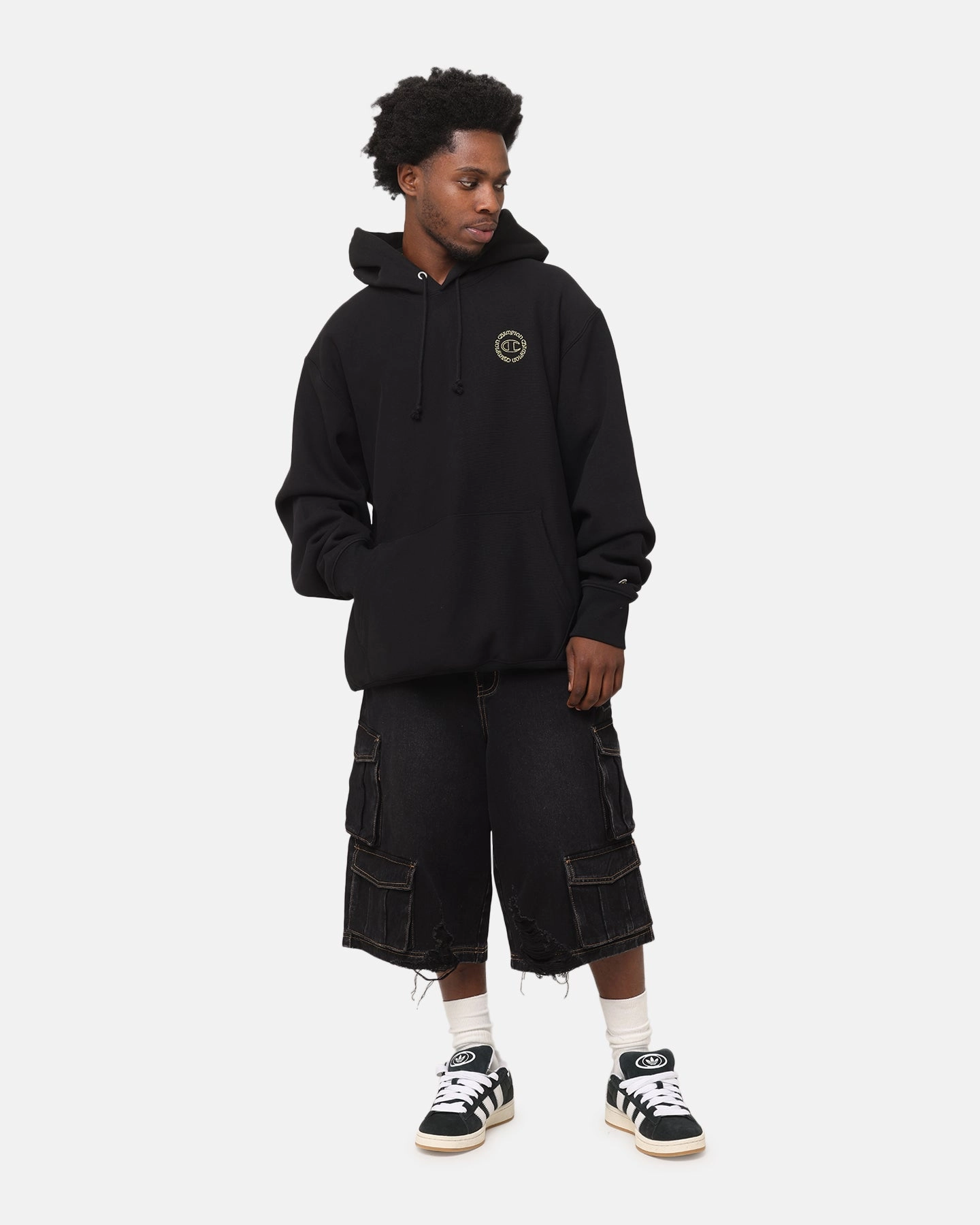 Excellence Champion Reverse Weave Lunar New Year Hoodie Black