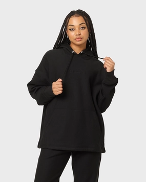 Collectible Champion Reverse Weave Relaxed Hem Hoodie Black