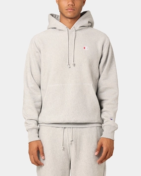 Dance Champion Reverse Weave Small C Hoodie Oxford Heather