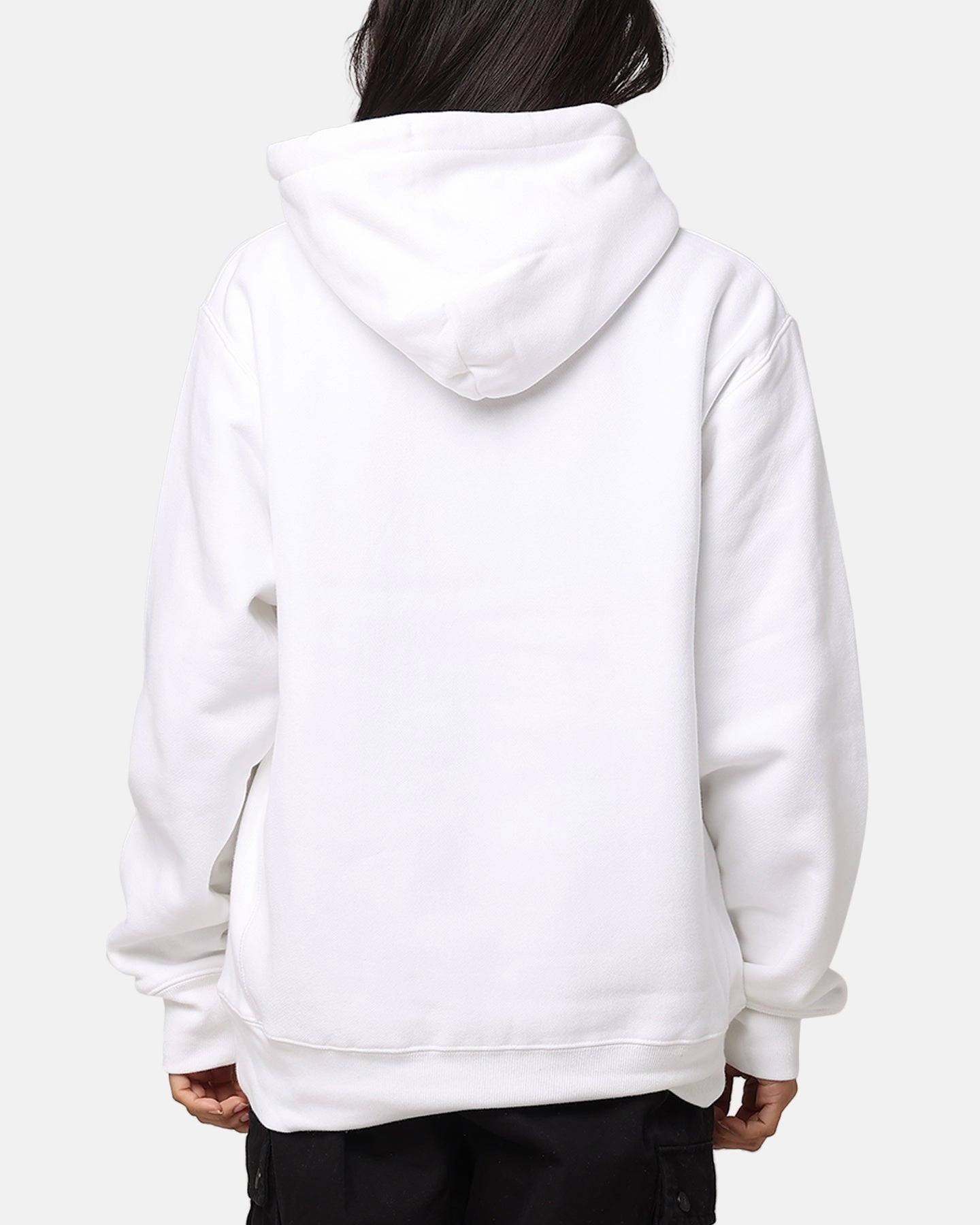 Unveil Diary Champion Reverse Weave Small C Hoodie White