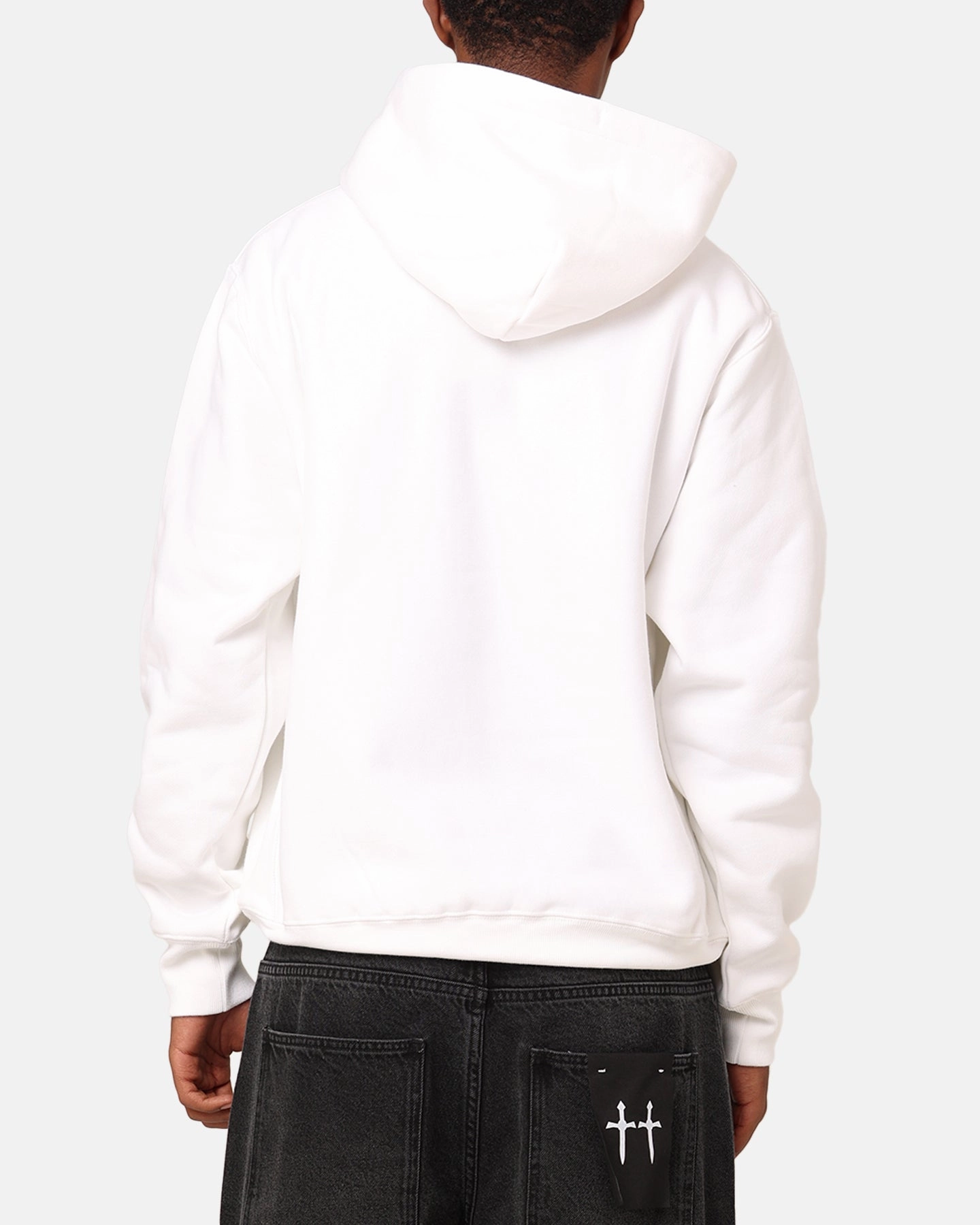 Fall Friendly Champion Reverse Weave Small C Hoodie White