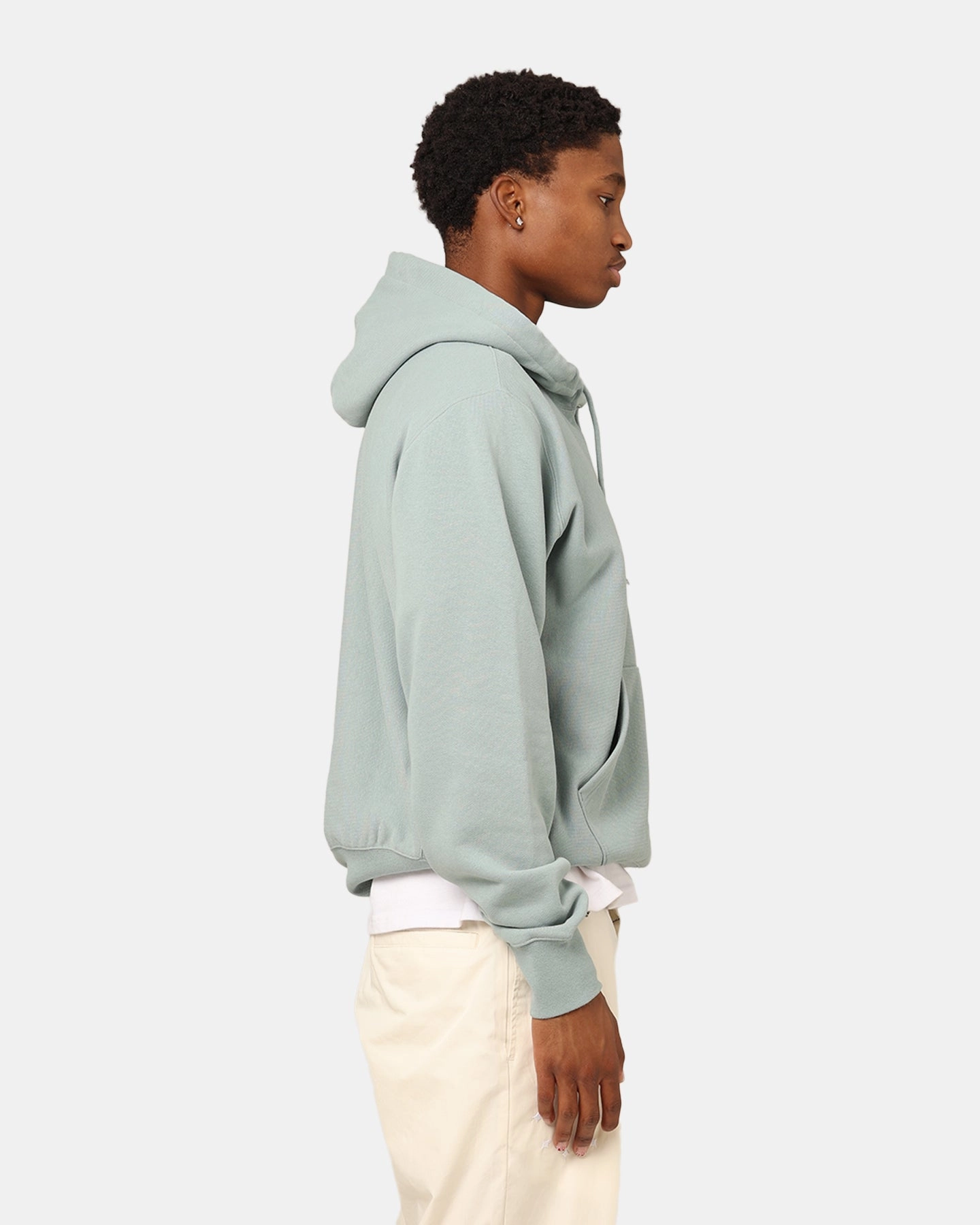 Champion Reverse Weave Terry Hoodie Sage Shimmer Green Publish