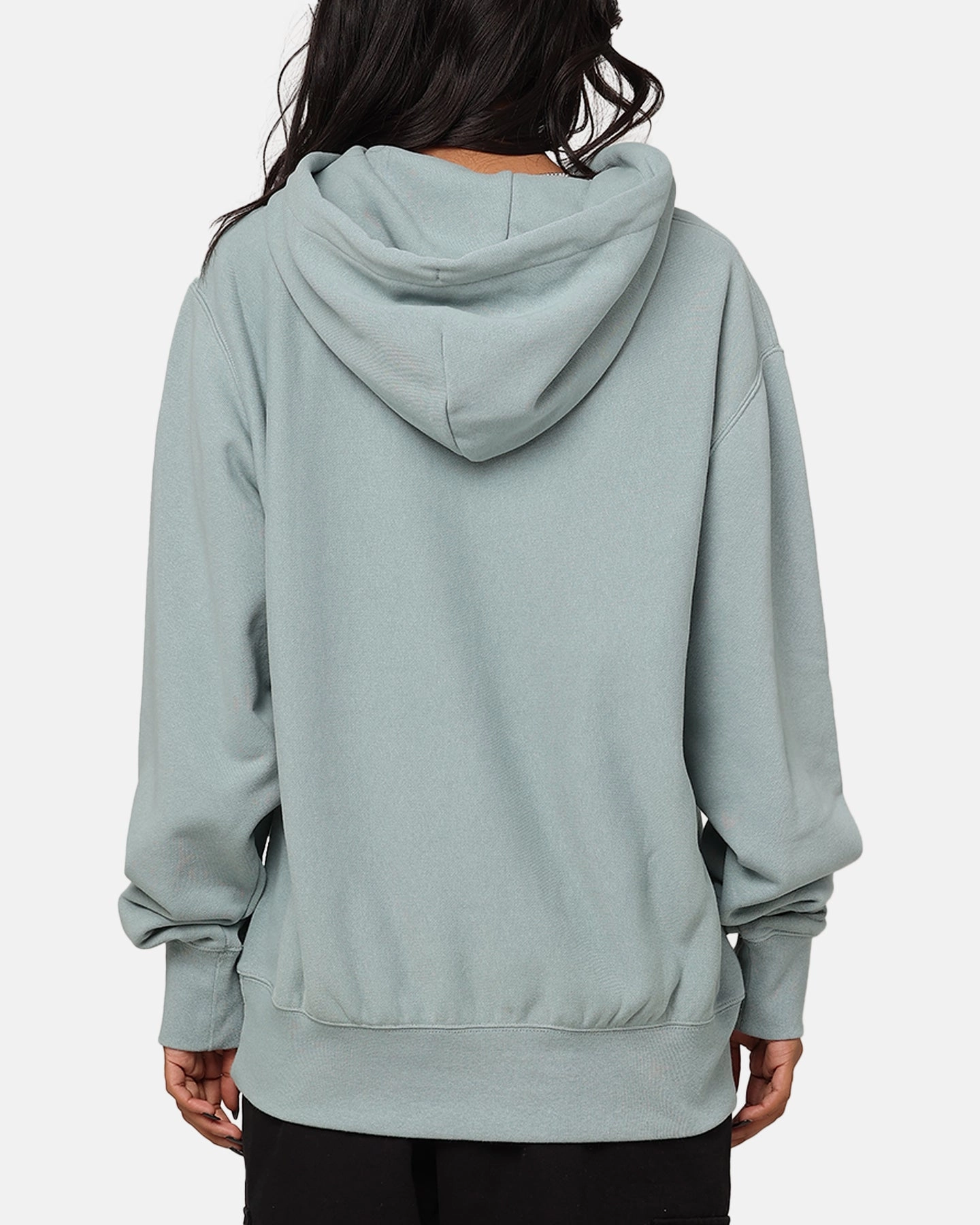 Durable Construction Champion Reverse Weave Terry Hoodie Sage Shimmer Green