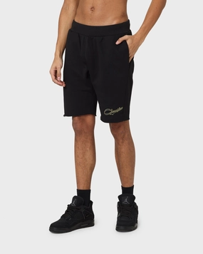 UPFProtection Champion Reverse Weave Terry Relaxed Shorts Black/Gold