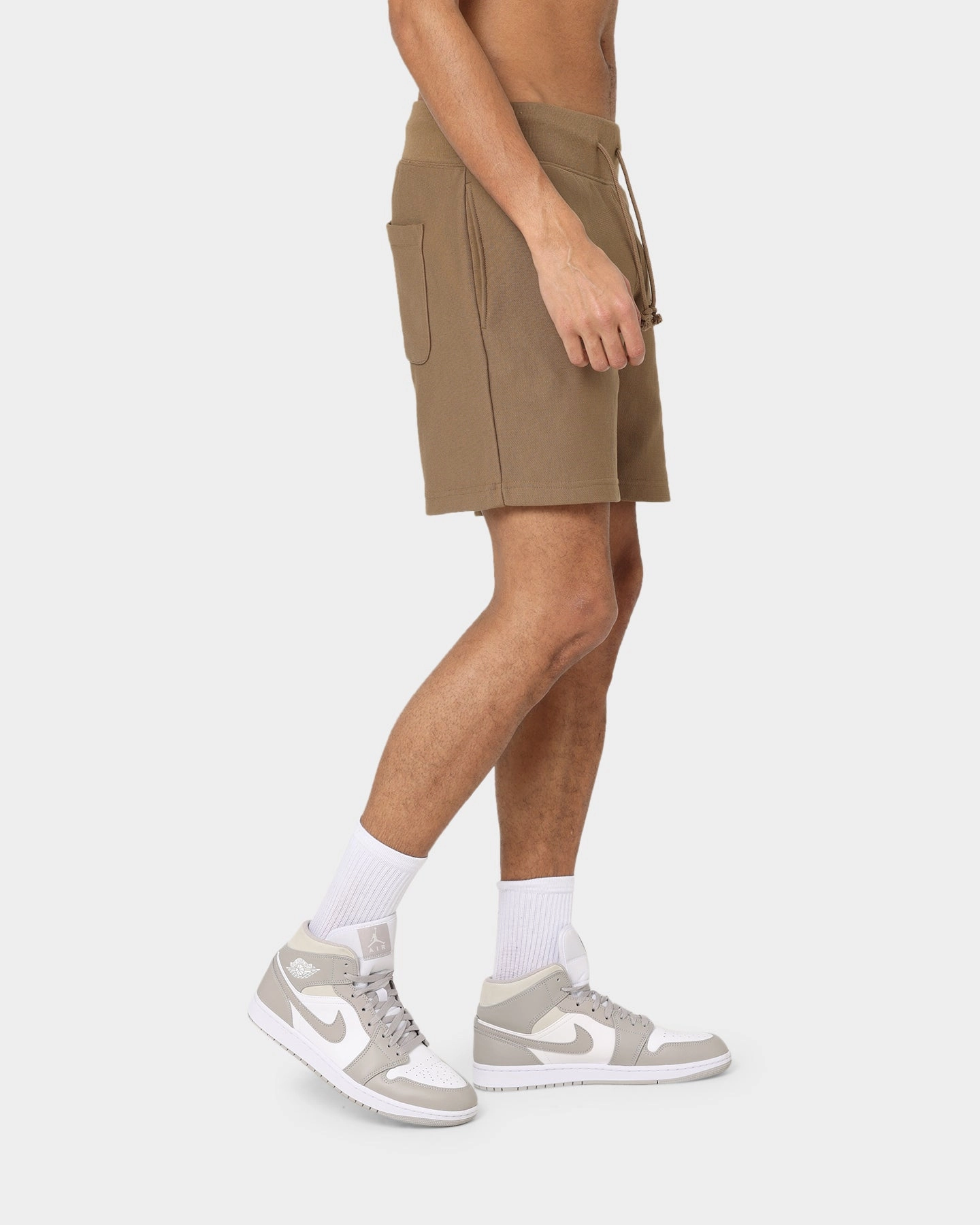 Effortless Style Smart Fit Champion Reverse Weave Terry Shorts Midway Brown