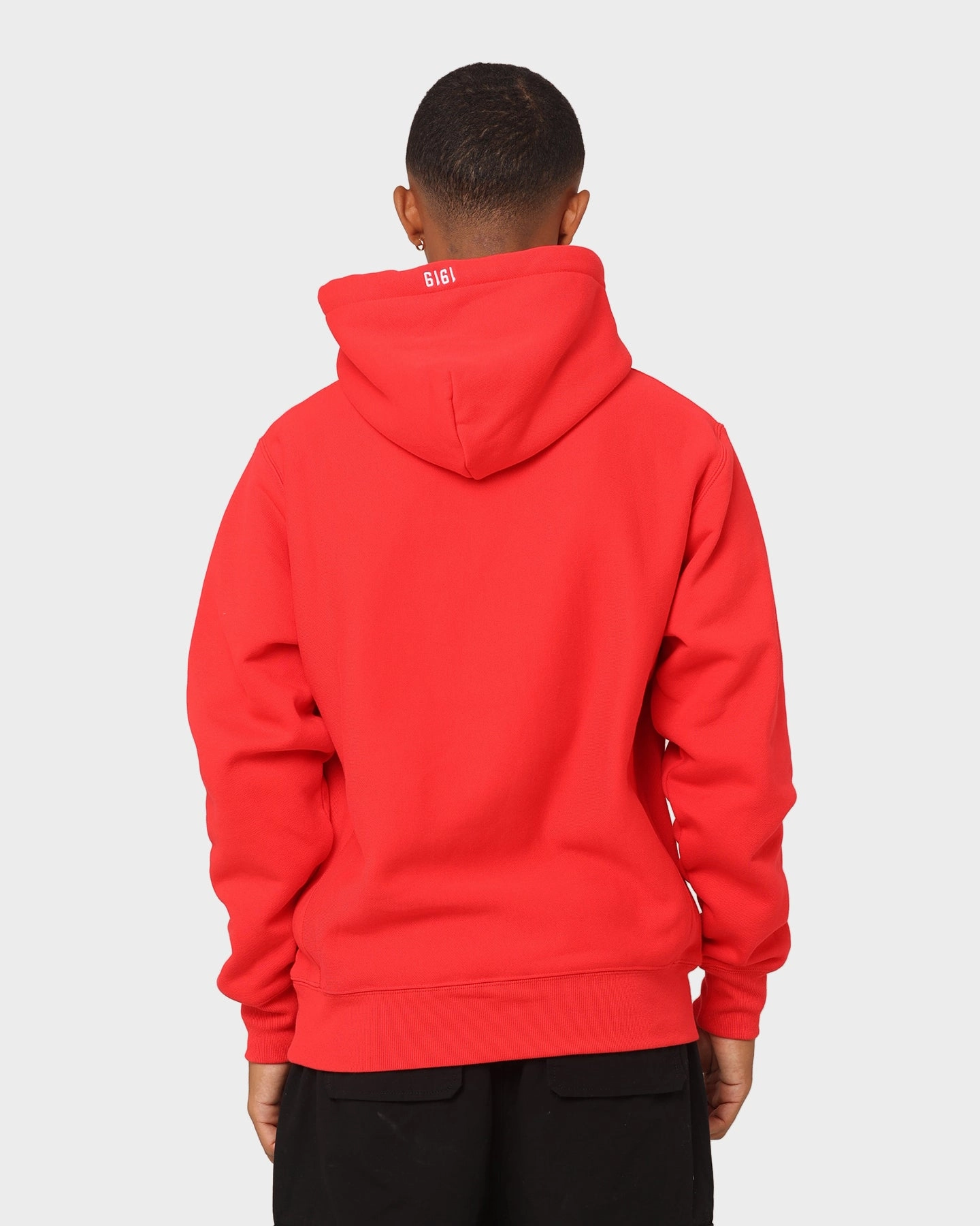 Champion Reverse Weave USA Hoodie Red Spark Csi Easy Movement