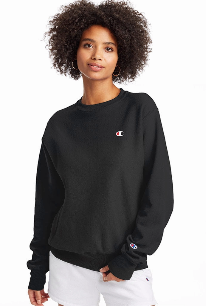Champion Reverse Weave Womens Crew, C Logo Soft Inner Lining high precision applications