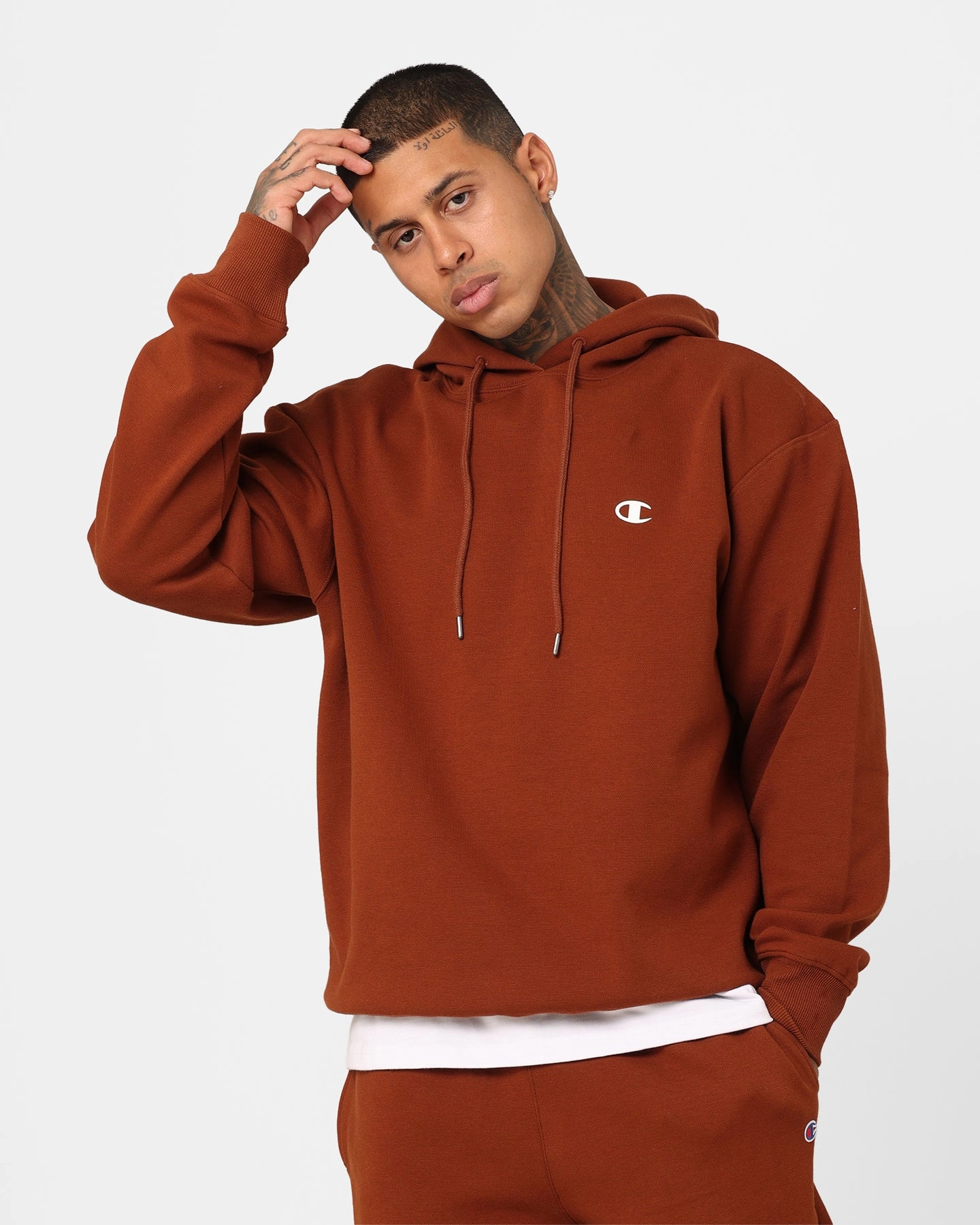 Mouthwash Champion Rochester Base Hoodie Natural Woman