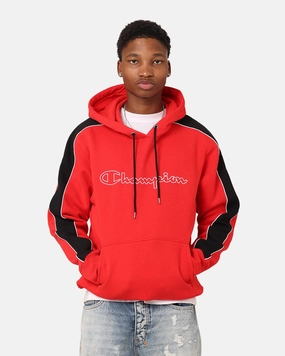 Champion Rochester City Hoodie Black/Scarlet Legacy