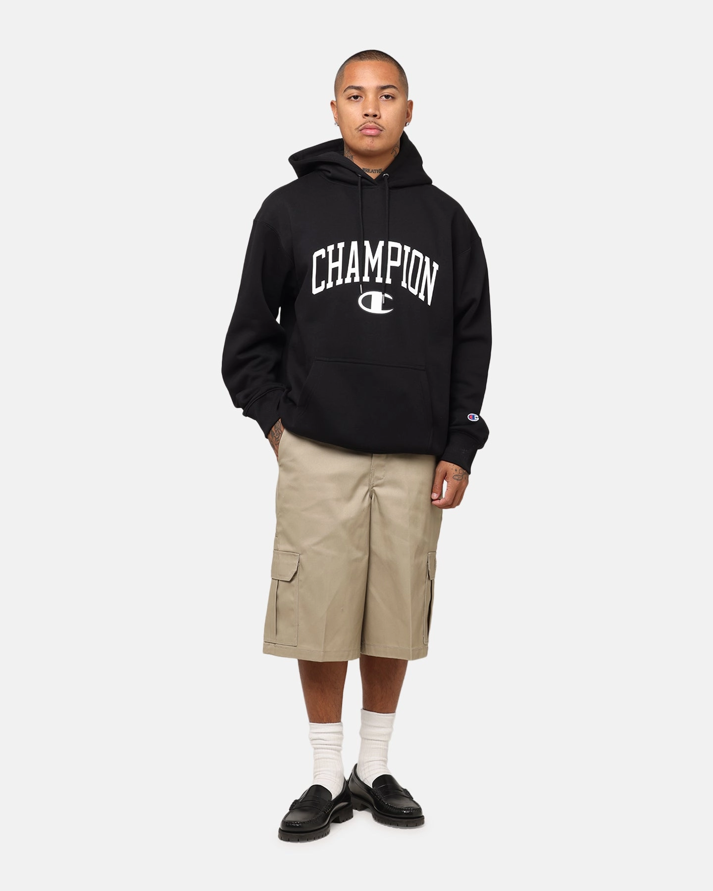 Champion Rochester Graphic Hoodie Black Level Zip-up