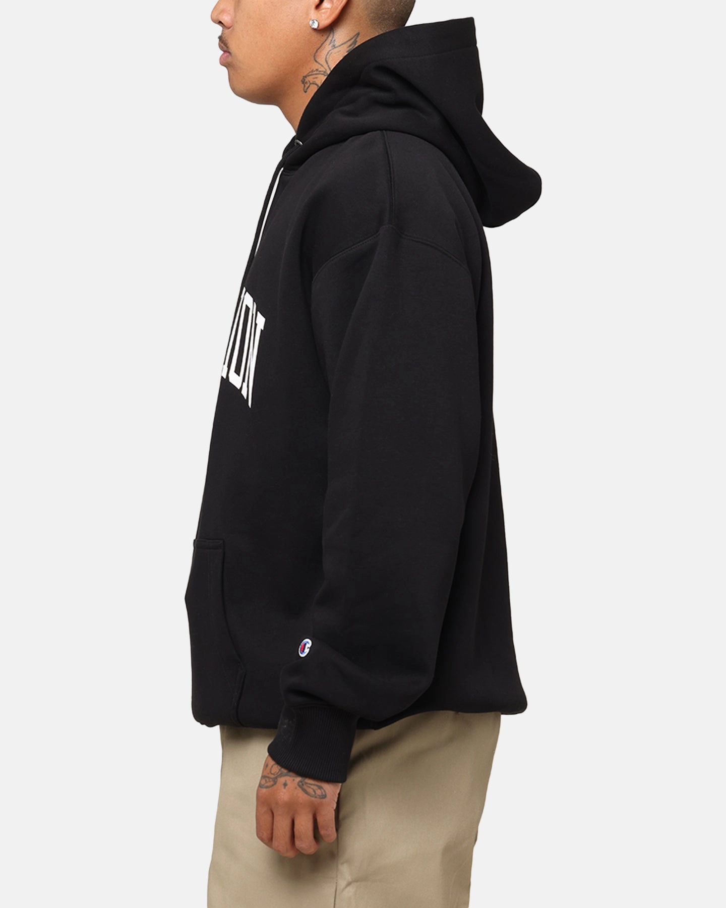 Champion Rochester Graphic Hoodie Black Sombrero