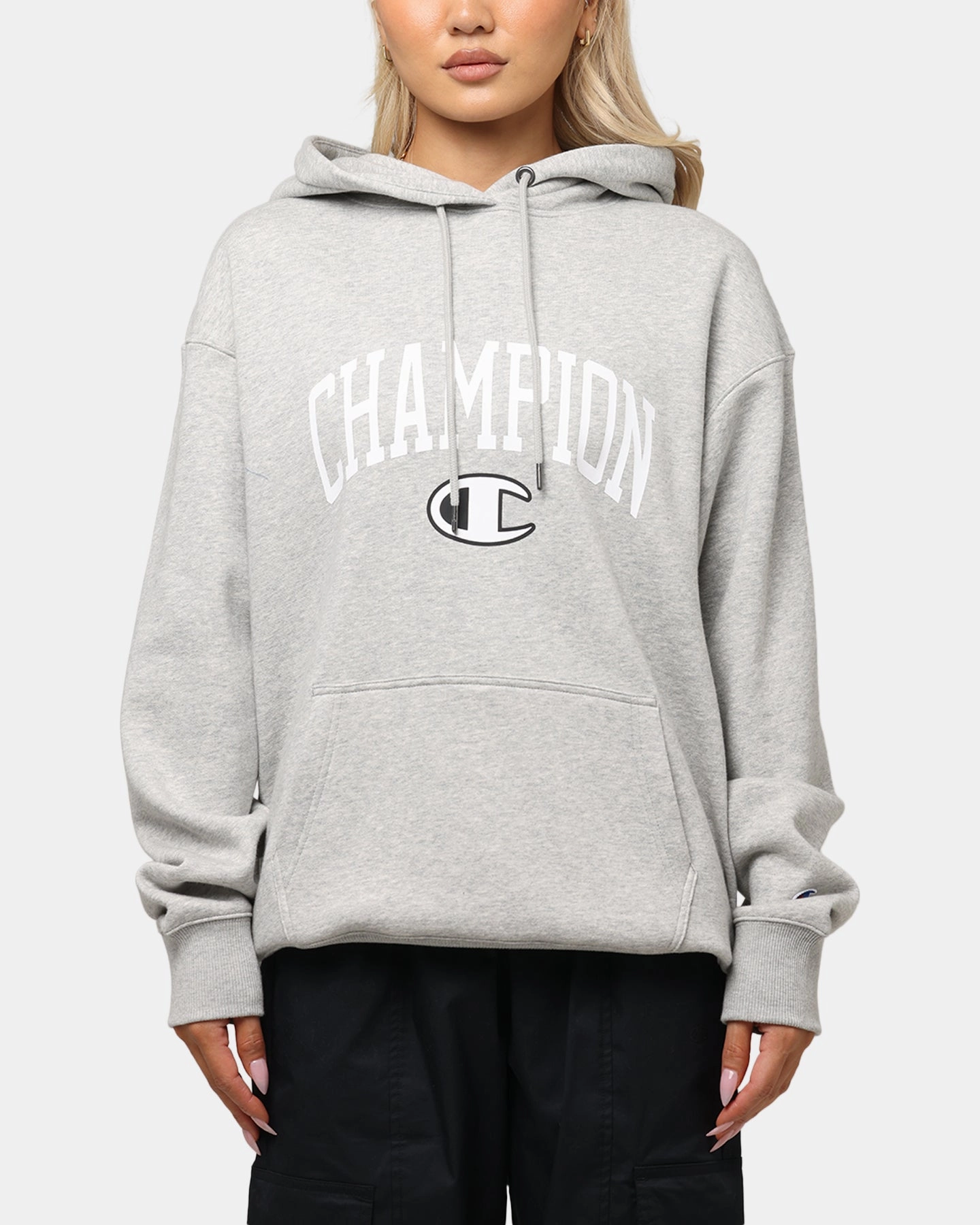 popular among adults Abrasion Resistant Surface Champion Rochester Graphic Hoodie Grey