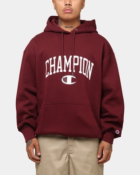 Champion Rochester Graphic Hoodie Red Checkered