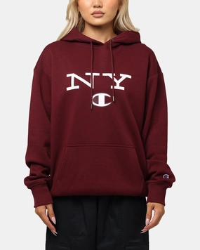 Champion Rochester Graphic Hoodie Red Reservation Custom
