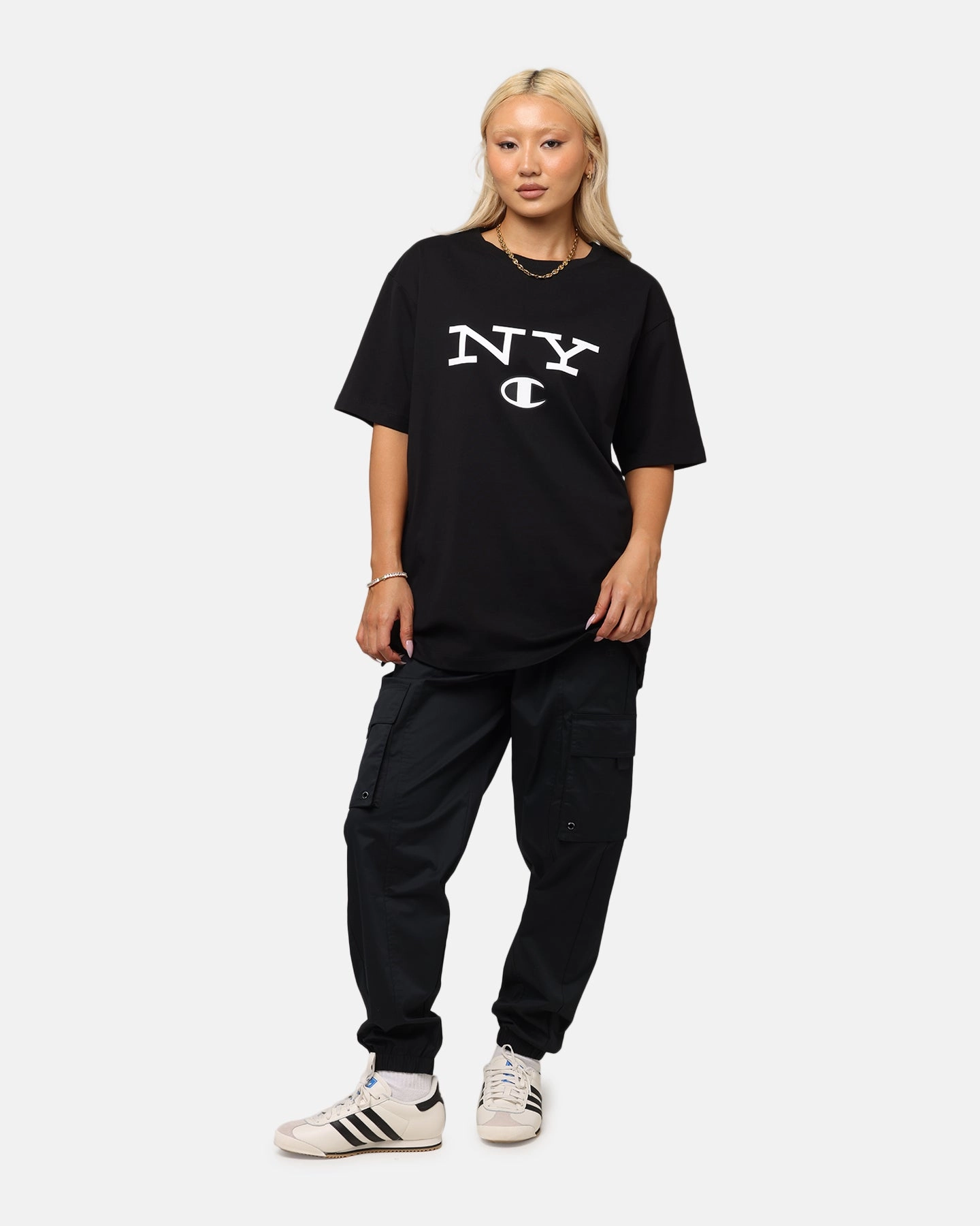 Champion Rochester Graphic T-Shirt Black Tagless Design