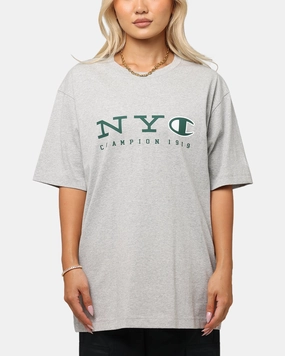 Comfy Essentials Wear Outdoor Look Champion Rochester Graphic T-Shirt Grey