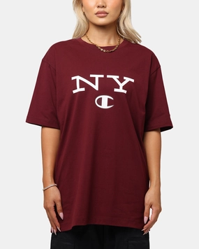 Champion Rochester Graphic T-Shirt Red High Quality Biodegradable Textile
