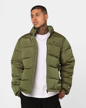 Champion Rochester Padded Puffer Jacket Park Ranger Grace