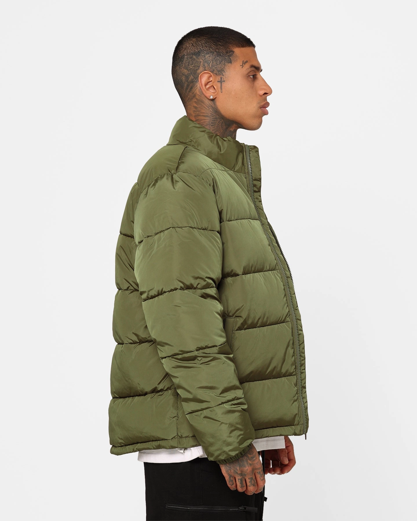 Stylish Design Champion Rochester Padded Puffer Jacket Park Ranger