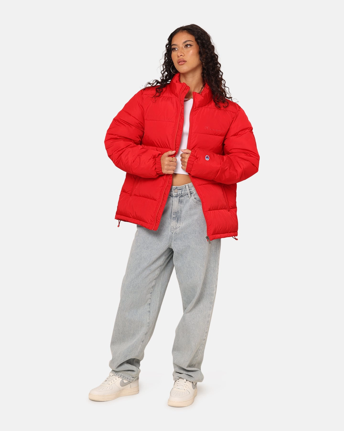 Velcro Fasten Urban Hike Style Champion Rochester Padded Puffer Jacket Wildcard