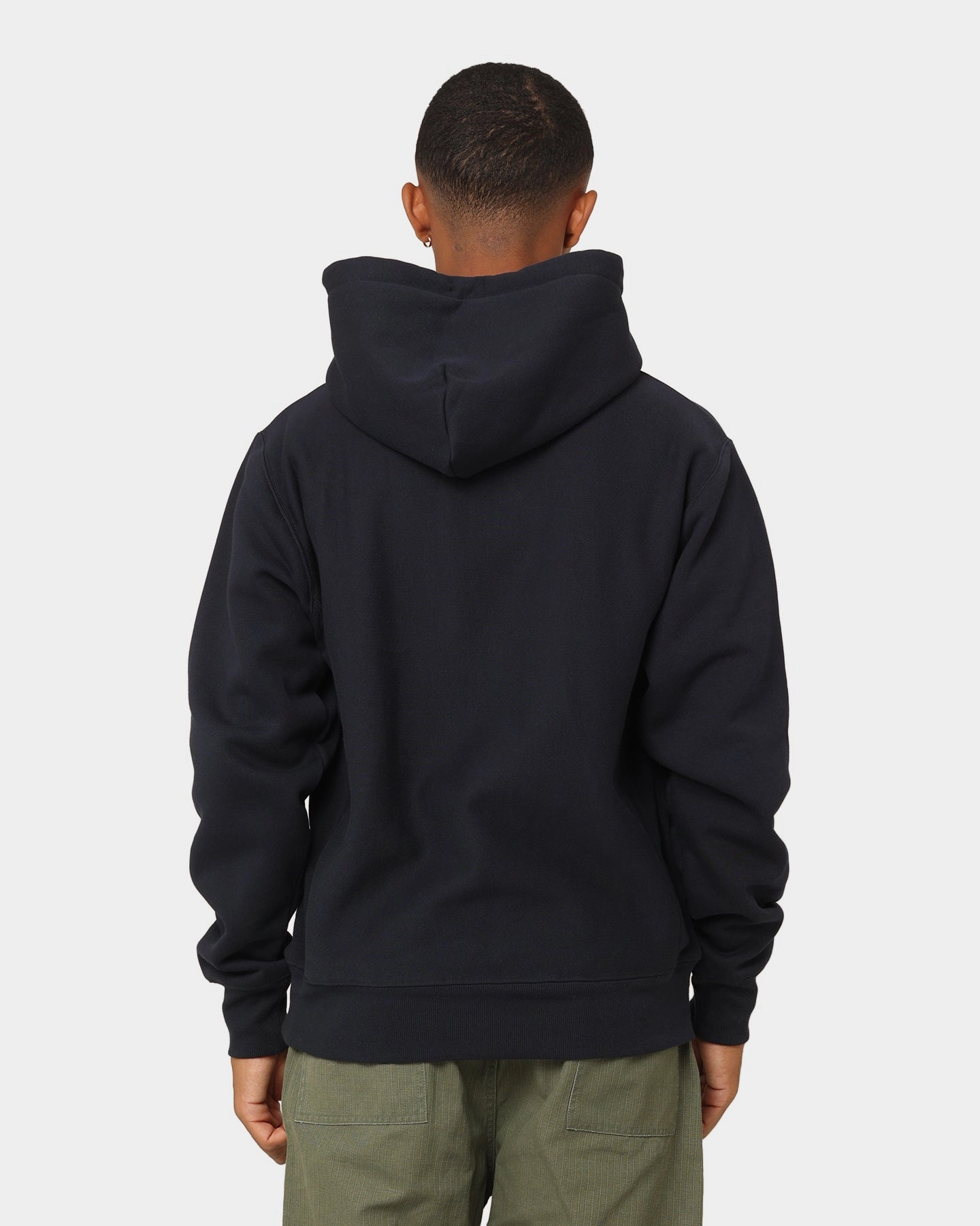 Fresh Appeal Full length Champion Script Hoodie Navy
