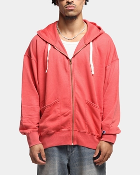 CompressionResistant Airflow Optimization Champion Time Capsule Full Zip-Through Hoodie Red