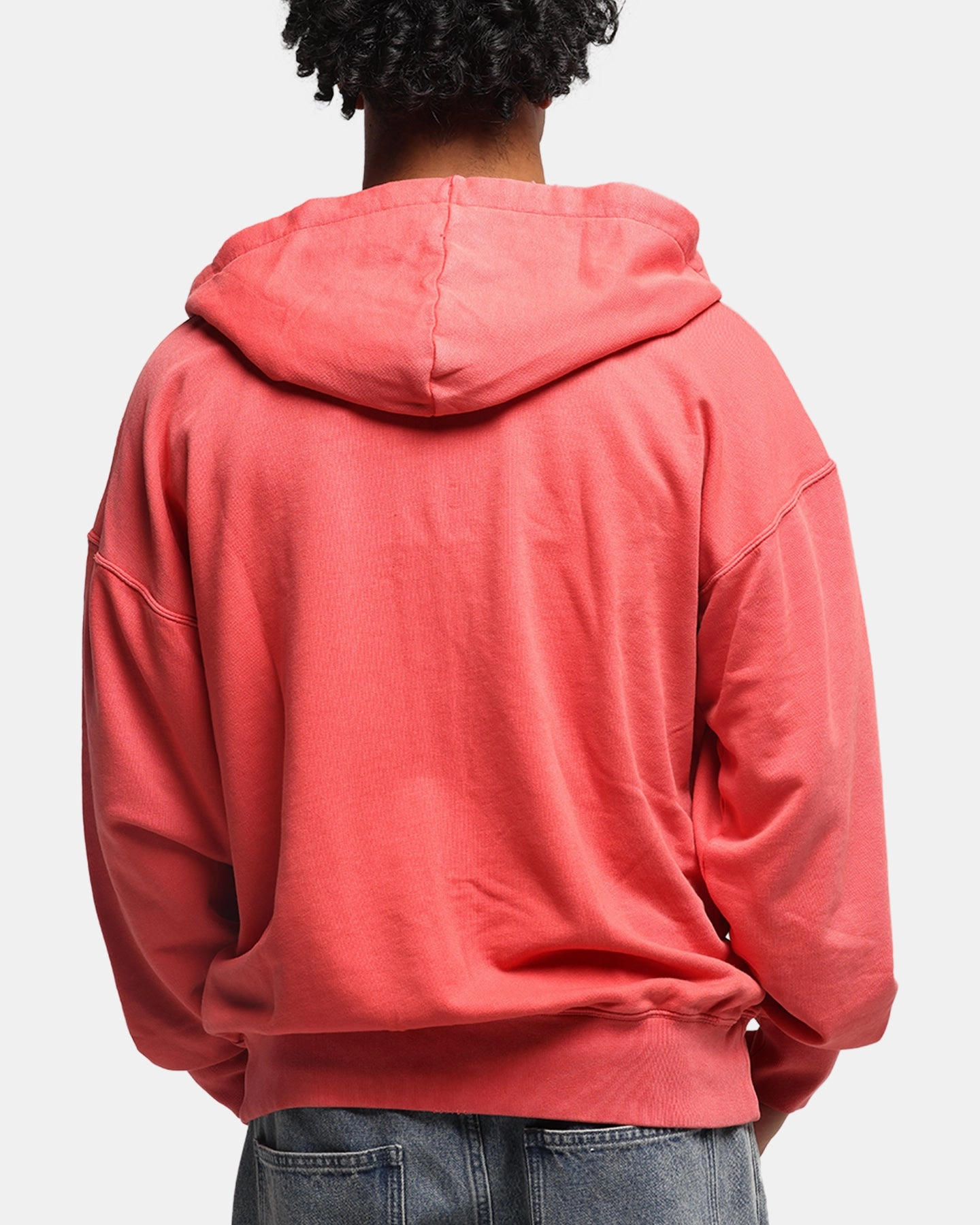 Heat Retention Lining Champion Time Capsule Full Zip-Through Hoodie Red