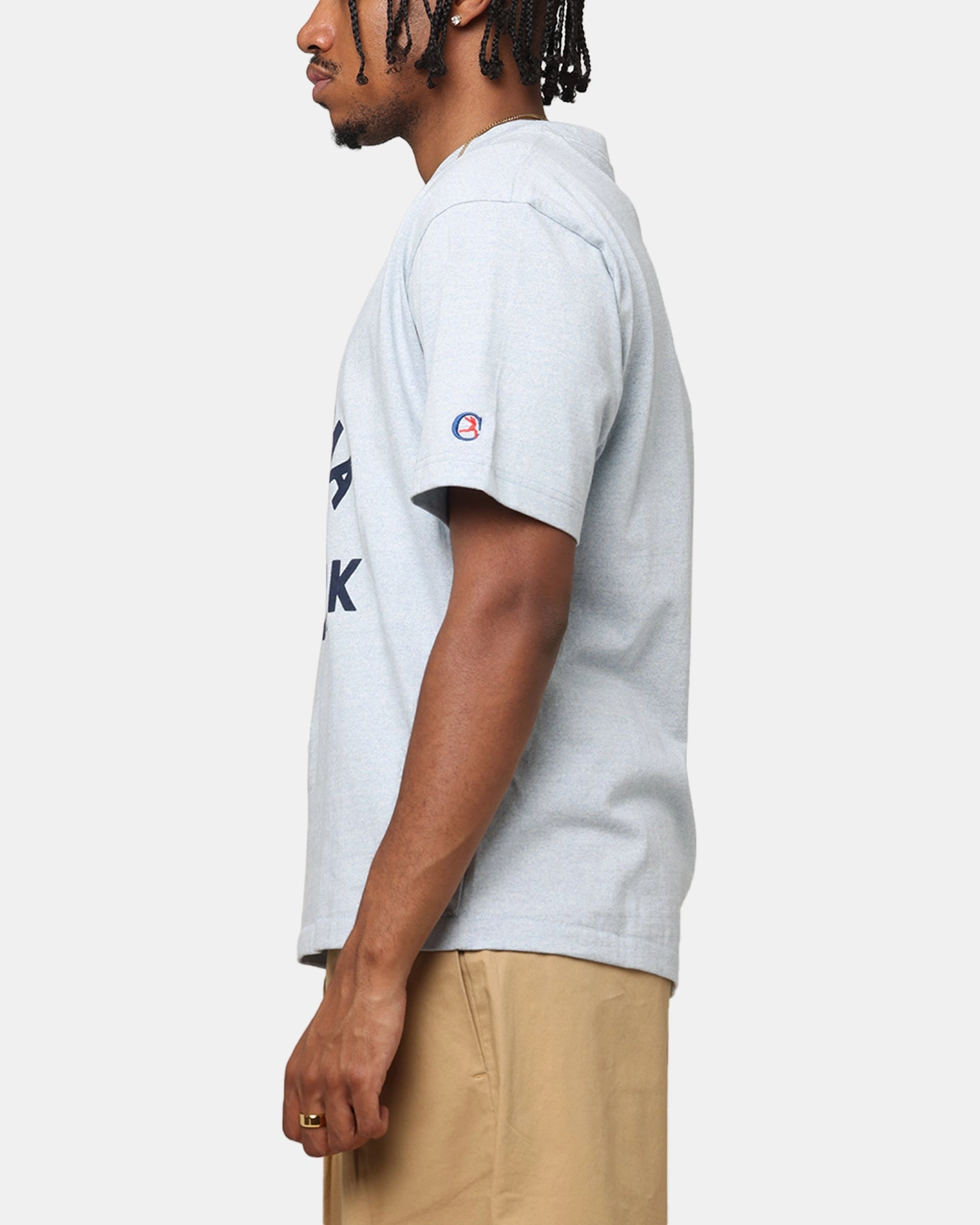 Champion Vintage Mix P.E Class T-Shirt Oxford Grey Heather Streetwear Style