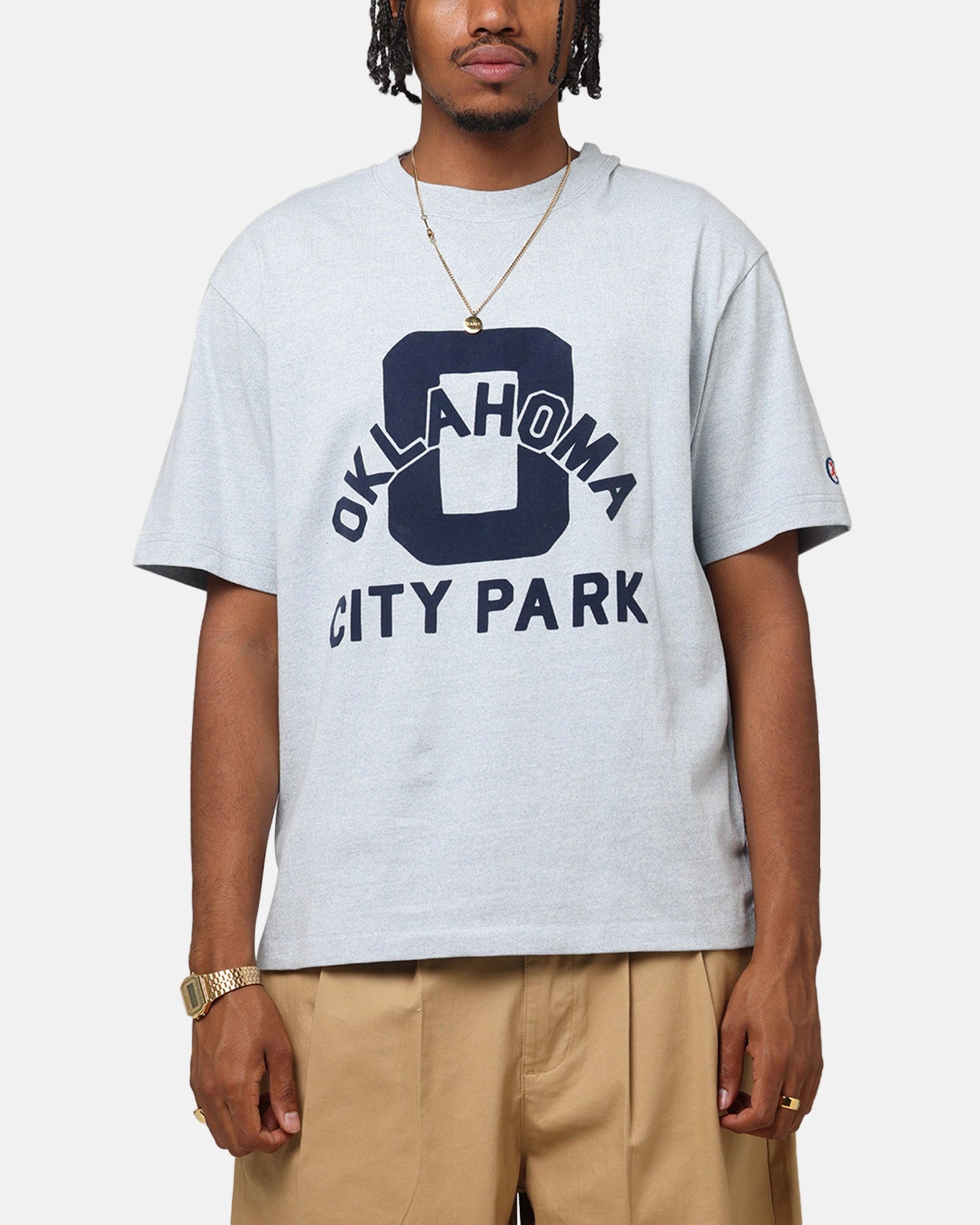 Light Layer Champion Vintage Mix P.E Class T-Shirt Oxford Grey Heather