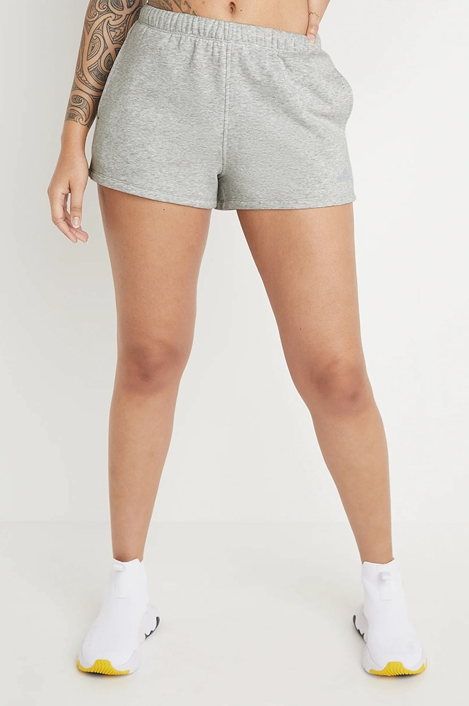 Champion Women's Classic Fleece Shorts, High-Rise 3" Trend Essential Preppy look