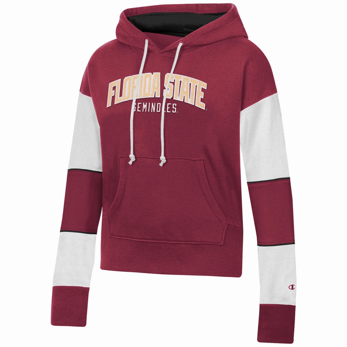Easy Freshness horizontal placement Champion Women's Florida State Seminoles Super Fan Hooded Sweat - Garnet/White
