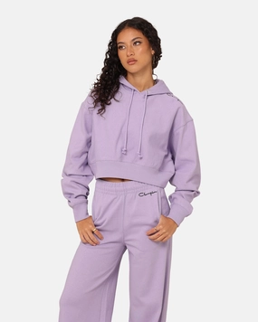 Cozy Design Storm Fit Champion Women's Jersey Cinch Hoodie Lavender U62 Cs
