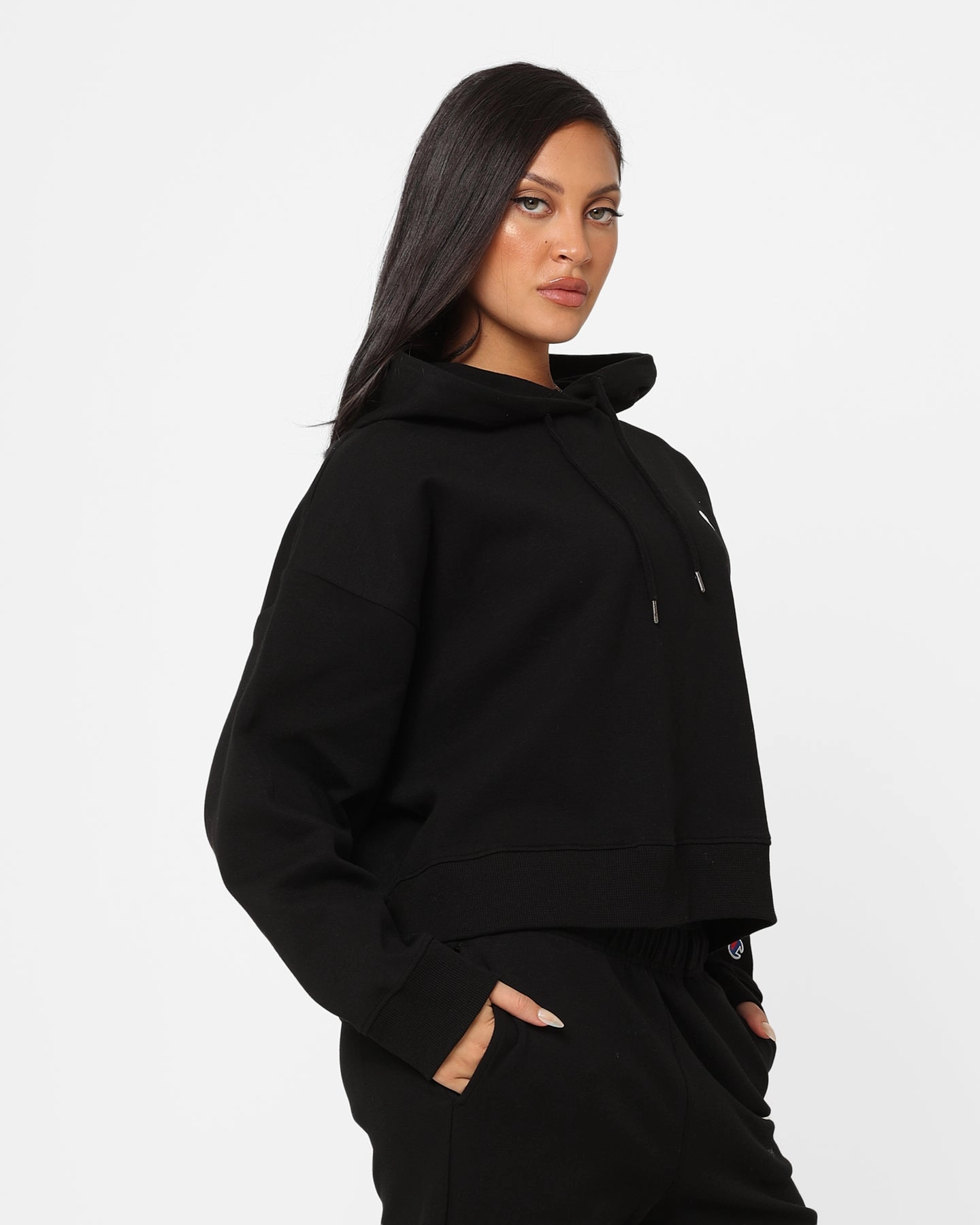 Network Champion Women's Rochester Base Hoodie Black