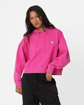 Document Champion Women's Rochester Base Hoodie Peony Parade Pink