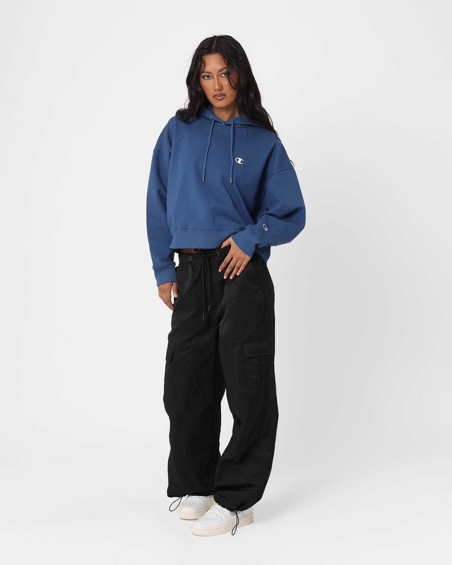 Talent Casual Outdoor Layer Champion Women's Rochester Base Hoodie Regal Navy
