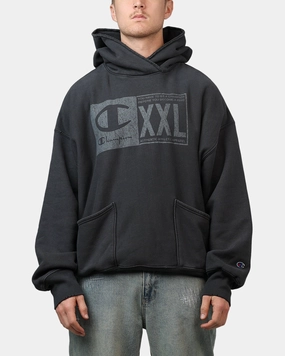 Champion XXL Hoodie Black Universal Size Adaptation campers
