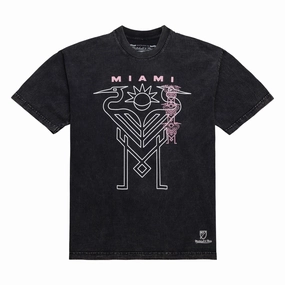 Street Comfort layerable MLS Oversized Graphic Tee Miami CF 'Black'