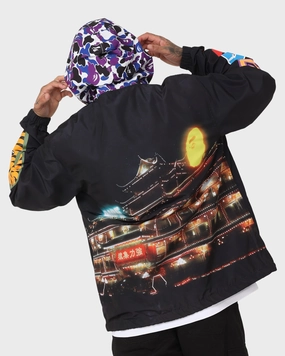 police officers A Bathing Ape BAPE Store Hong Kong 16th Anniversary Jacket Black