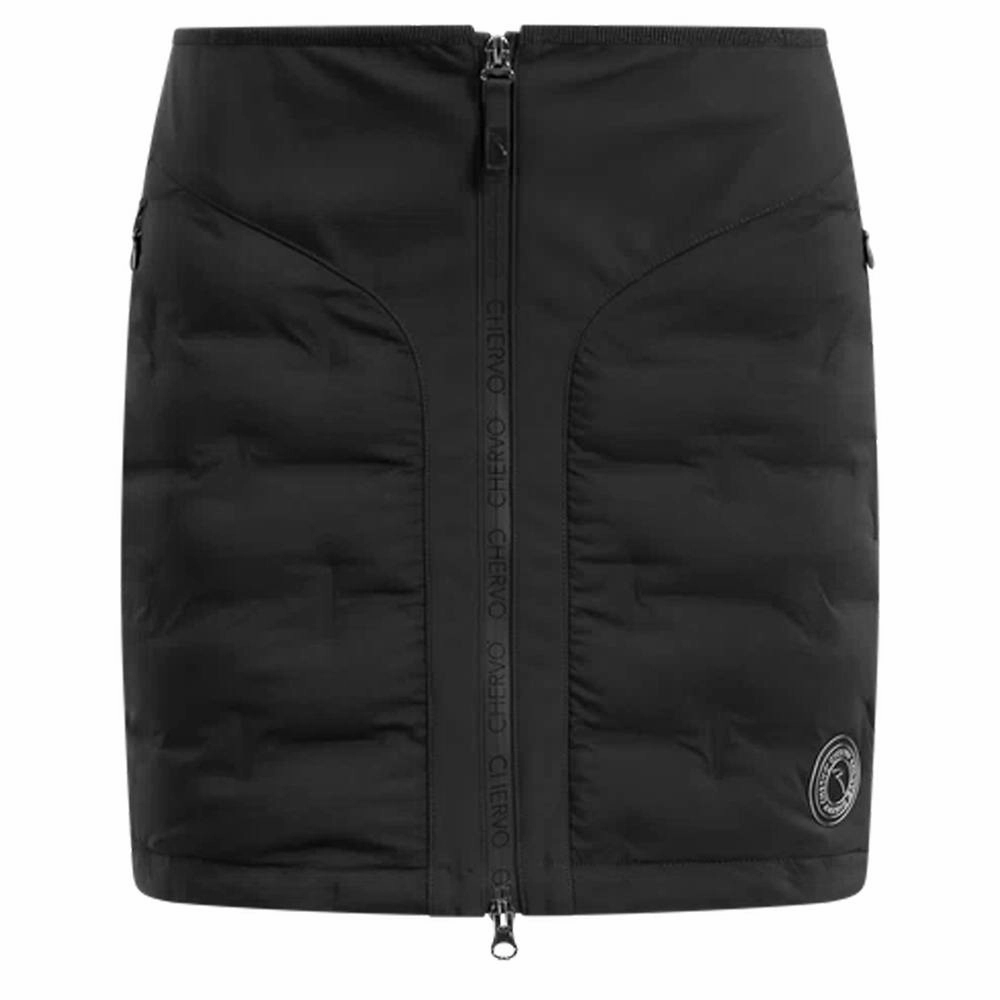 raw hem Chervo Jackland Golf Skirt Black - FW24 Women