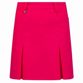 Chervo Jelly Golf Skirt Bubble Gum - SS22 Women Classic Look Adjustable drawstring