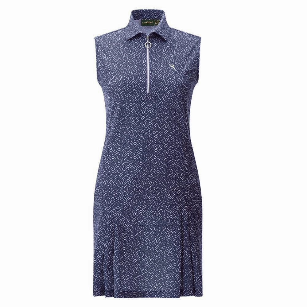 Weekend Edge Trend Detail Chervo Jully Golf Dress Blue - SS22 Women