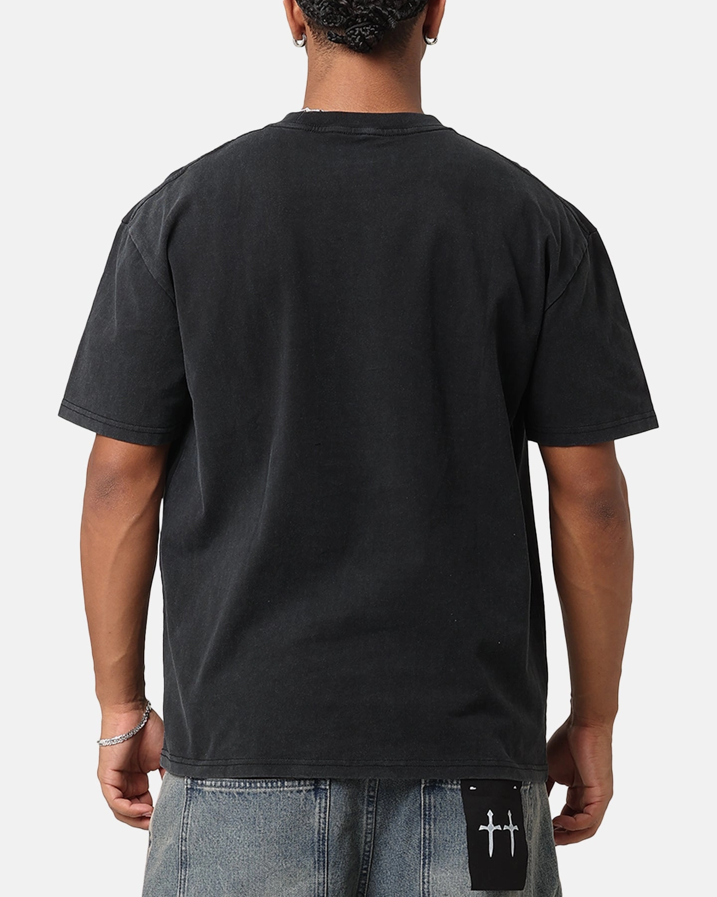 Recycled Polyester Goat Crew X Kingdom Hearts Heavy T-Shirt Vintage Black