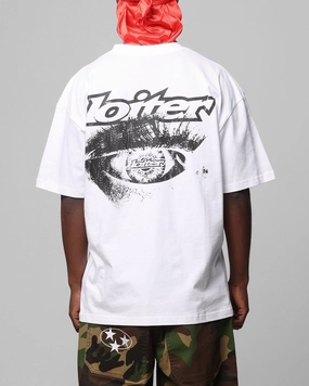 Loiter All Seeing Eye T-Shirt White Basic Layer