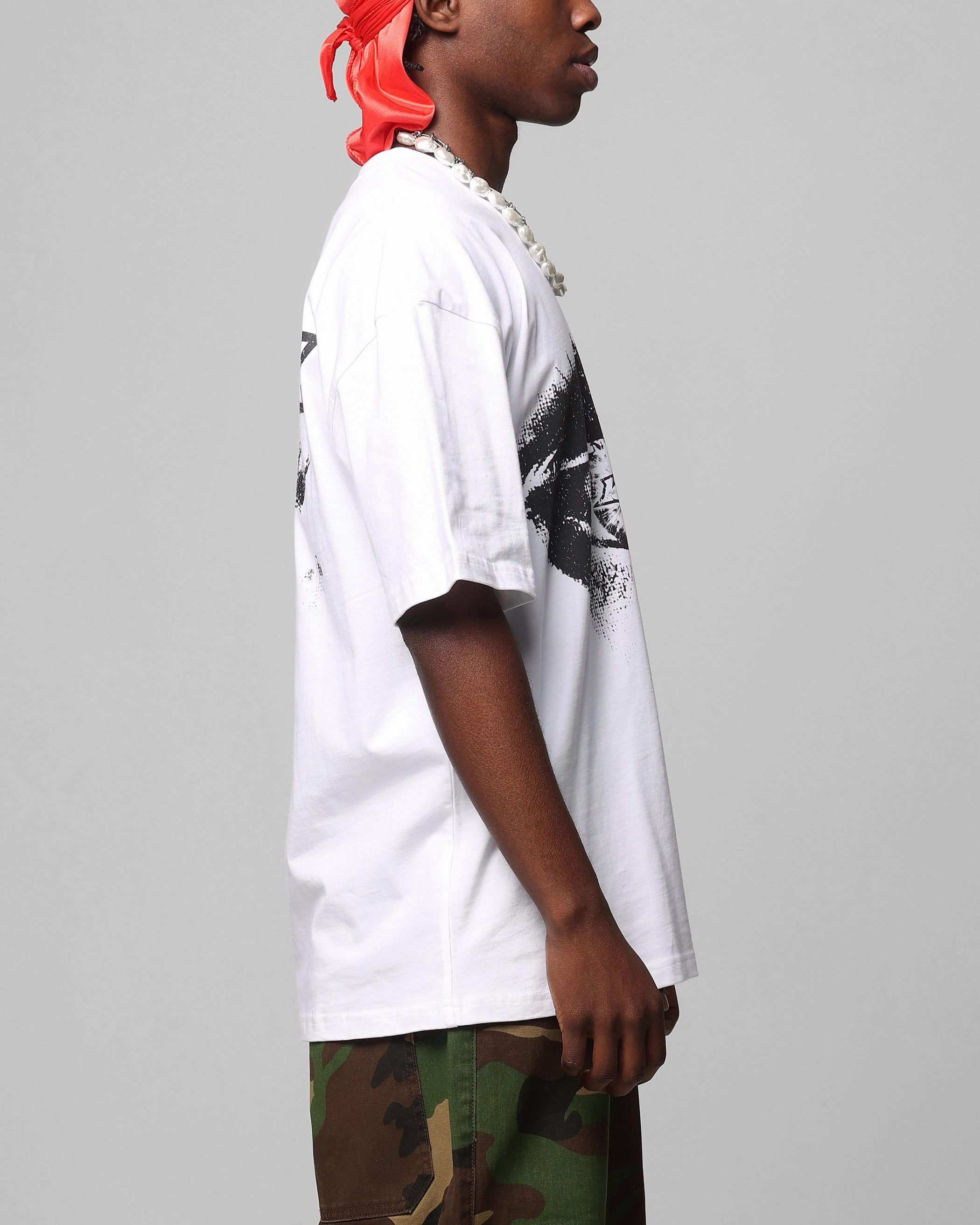 Loiter All Seeing Eye T-Shirt White Trendy Basics