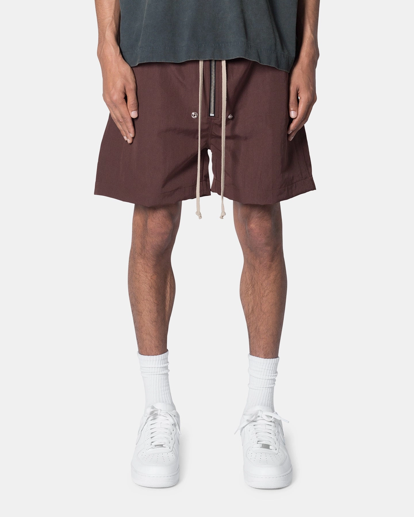 Eco Conscious Packaging MNML Mud Shorts Brown