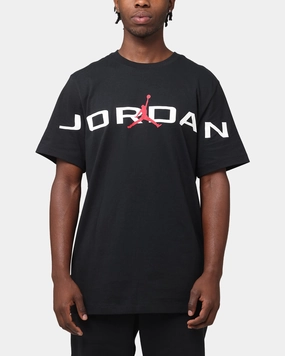 Timeless Piece Jordan Air Stretch Crewneck T-Shirt Black/White