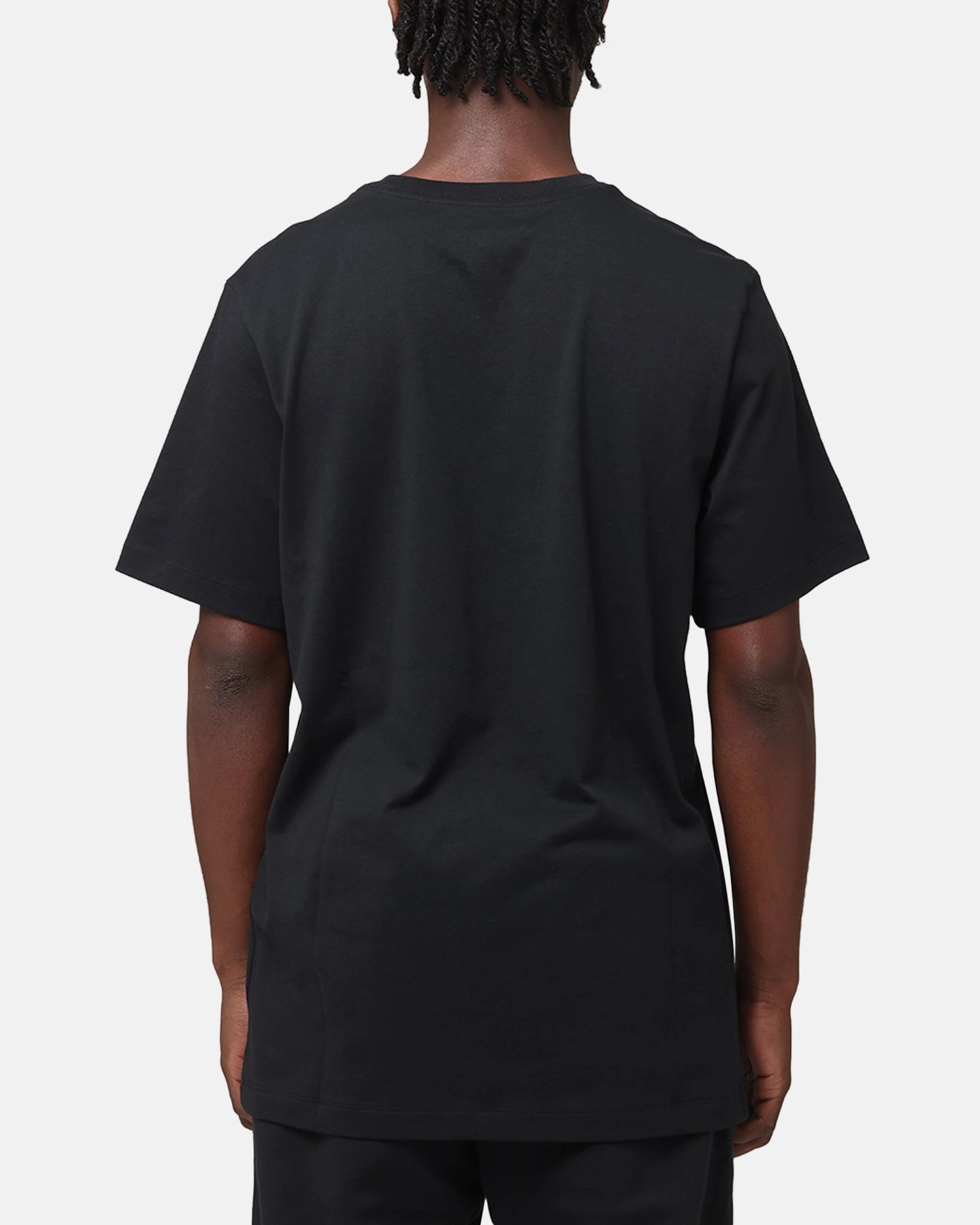 Jordan Air Stretch Crewneck T-Shirt Black/White Comfort Design Cozy and Fashionable