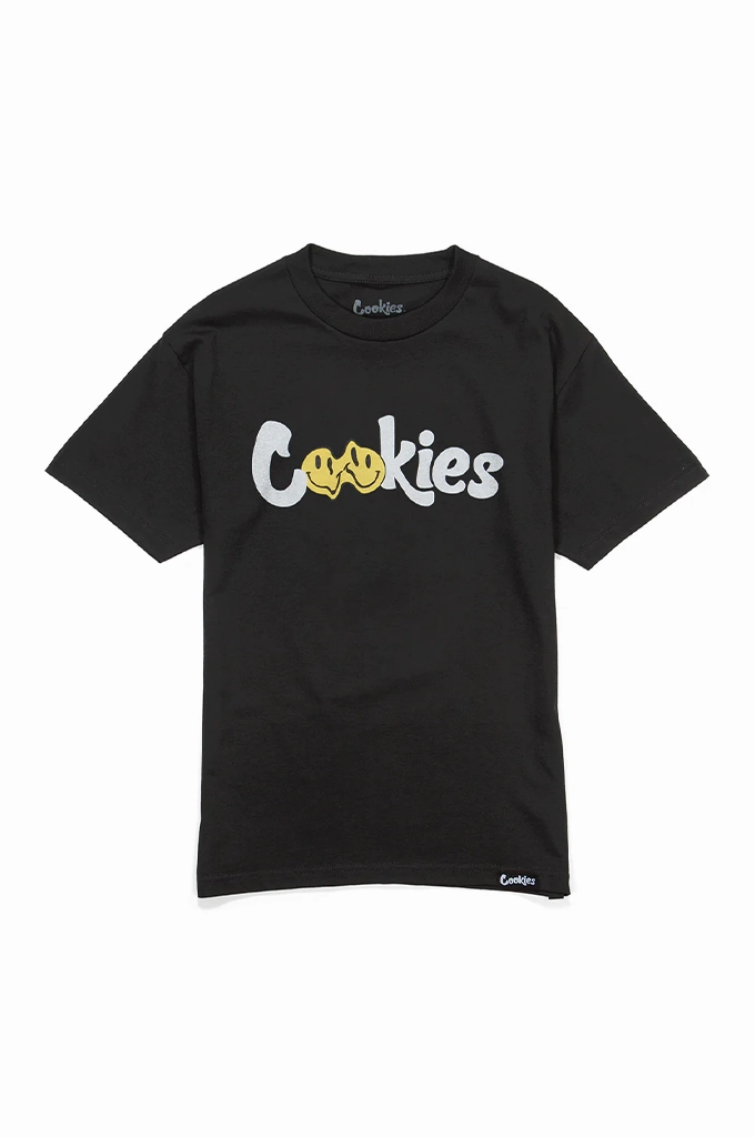 Cookies Melted Smile Tee Layered Style Lightweight Wear