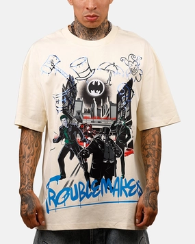 Functional Look Freeze Max DC Batman Troublemakers T-Shirt Eggshell